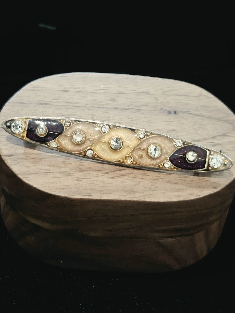 Pierre Bex Art Deco Revival Brooch, Hand Made In France